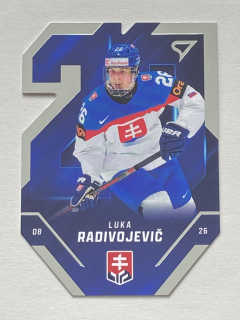 2025 Hokejové Slovensko #SD-05 Luka Radivojevič - TEAM 20