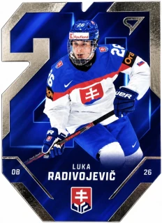 2025 Hokejové Slovensko #SD-05 Luka Radivojevič - TEAM 20