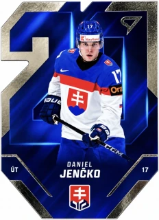 2025 Hokejové Slovensko #SD-13 Daniel Jenčko - TEAM 20