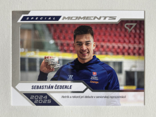 2025 Hokejové Slovensko #SM-19 Sebastián Čederle - SPECIAL MOMENTS