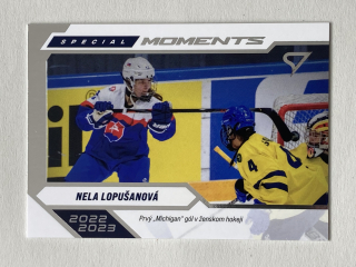 2025 Hokejové Slovensko #SM-23 Nela Lopušanová - SPECIAL MOMENTS