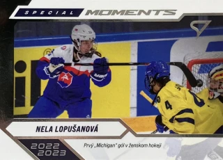 2025 Hokejové Slovensko #SM-23 Nela Lopušanová - SPECIAL MOMENTS