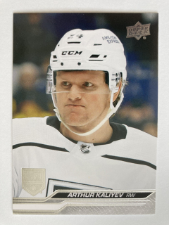 2023-24 UD Series 1 #085 Arthur Kaliyev