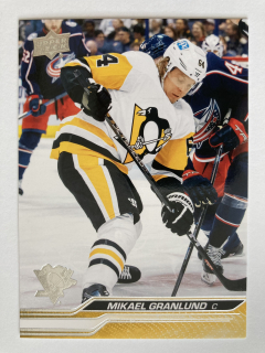 2023-24 UD Series 1 #140 Mikael Granlund