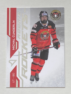 2024/25 Tipos Extraliga #RR-18 Michal Čunderlík - ROOKIE ROCKETS
