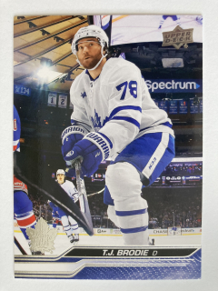 2023-24 UD Series 1 #170 T.J. Brodie