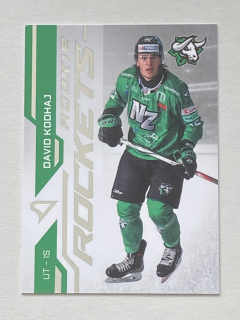 2024/25 Tipos Extraliga #RR-25 David Kodhaj - ROOKIE ROCKETS