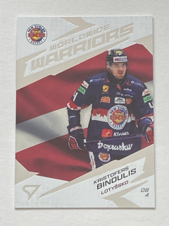 2024/25 Tipos Extraliga #WW-18 Kristofers Bindulis - WORLDWIDE WARRIORS