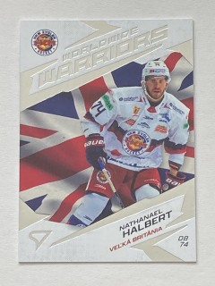 2024/25 Tipos Extraliga #WW-19 Nathanael Halbert - WORLDWIDE WARRIORS