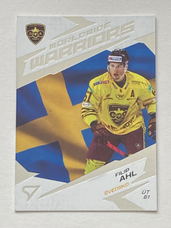 2024/25 Tipos Extraliga #WW-20 Filip Ahl - WORLDWIDE WARRIORS