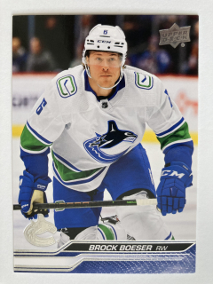 2023-24 UD Series 1 #176 Brock Boeser