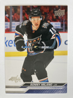 2023-24 UD Series 1 #188 Sonny Milano