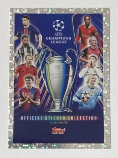 2024/25 Champions League Sticker #003 Album front cover sticker