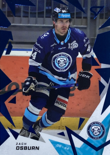2025/26 Tipsport Liga BLUE ICEBERG #024 Zach Osburn