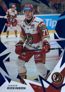 2025/26 Tipsport Liga BLUE ICEBERG #209 Tanner Dickinson