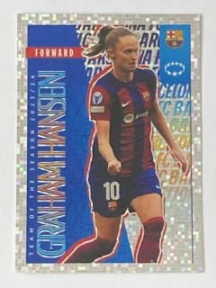 2024/25 Champions League Sticker #024 Graham Hansen - TEAM OF THE SEASON 2023/24