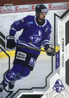 2025/26 Tipos SHL BRILLIANT SILVER #130 Daniel Babka