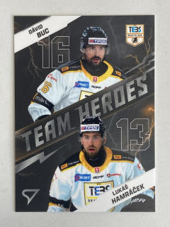 2025/26 Tipos SHL #TH-14 Dávid Buc / Lukáš Hamráček - TEAM HEROES