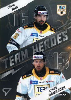 2025/26 Tipos SHL #TH-14 Dávid Buc / Lukáš Hamráček - TEAM HEROES