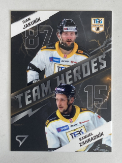 2025/26 Tipos SHL #TH-15 Ivan Jakubík / Samuel Zahradník - TEAM HEROES
