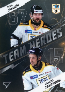 2025/26 Tipos SHL #TH-15 Ivan Jakubík / Samuel Zahradník - TEAM HEROES