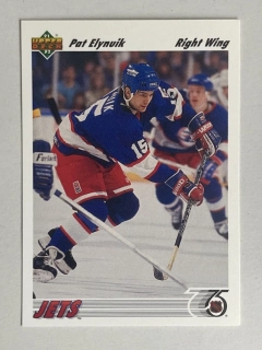 1991-92 Upper Deck #109 Pat Elynuik