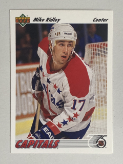 1991-92 Upper Deck #112 Mike Ridley