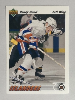 1991-92 Upper Deck #289 Randy Wood