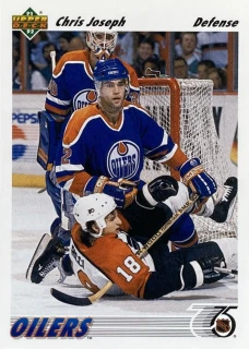 1991-92 Upper Deck #436 Chris Joseph