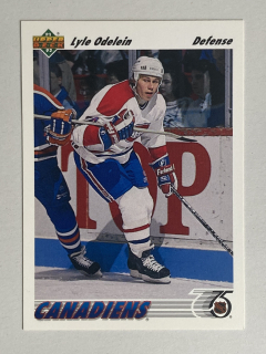 1991-92 Upper Deck #482 Lyle Odelein