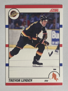 1990 SCORE Canadian #032 Trevor Linden