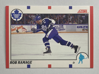 1990 SCORE Canadian #036 Rob Ramage
