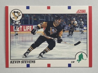 1990 SCORE Canadian #053 Kevin Stevens